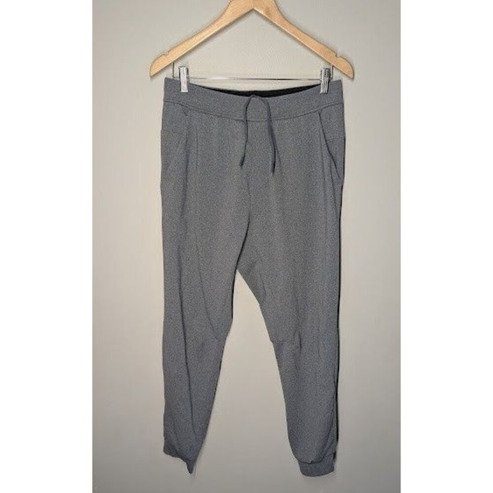 Lululemon Intent Jogger Pants Mens Medium Gray Heathered Performance Stretch Gym